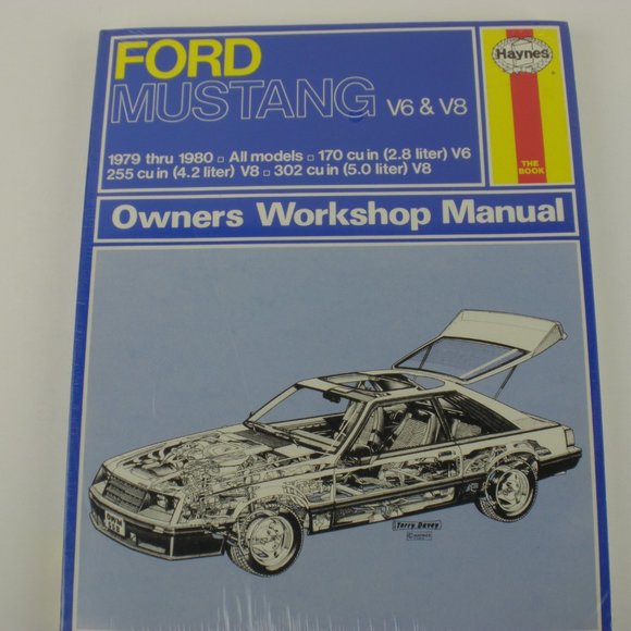 Haynes Mustang 1979 & 1980 Repair Manual - Picture 2 of 16